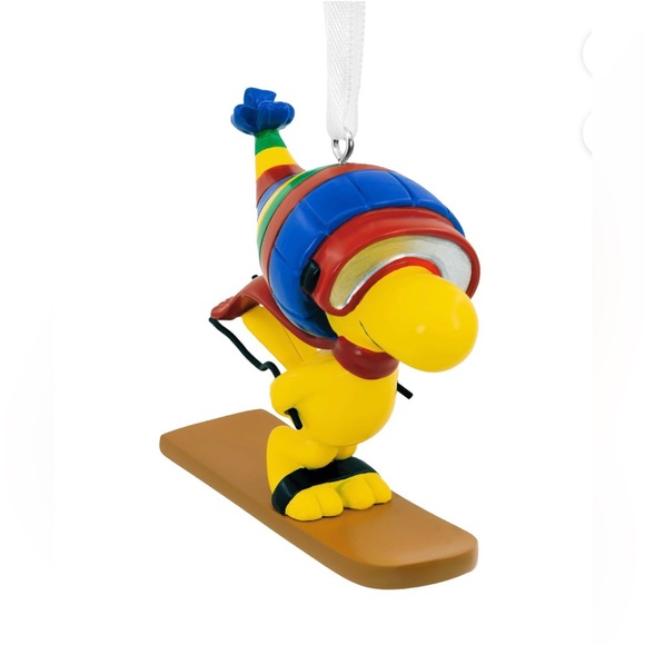 Hallmark Peanuts Woodstock Skiing Christmas Ornament - Picture 5 of 10